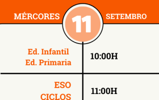Horarios 11 de setembro